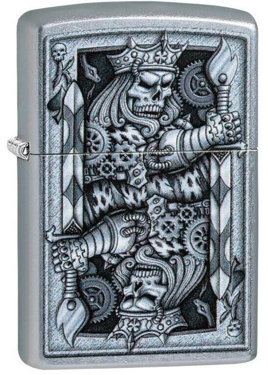 Zapaľovač Zippo Steampunk King Spade 29877