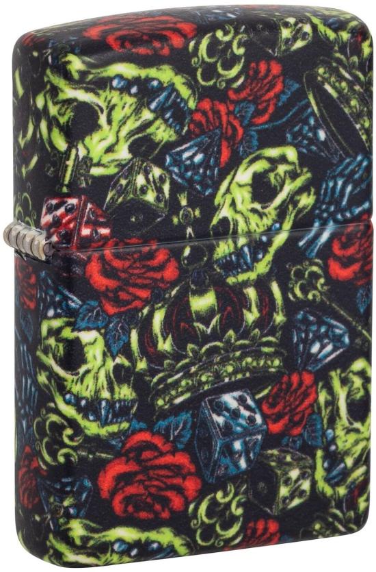 Zapaľovač Zippo Skull Crown Design 26994