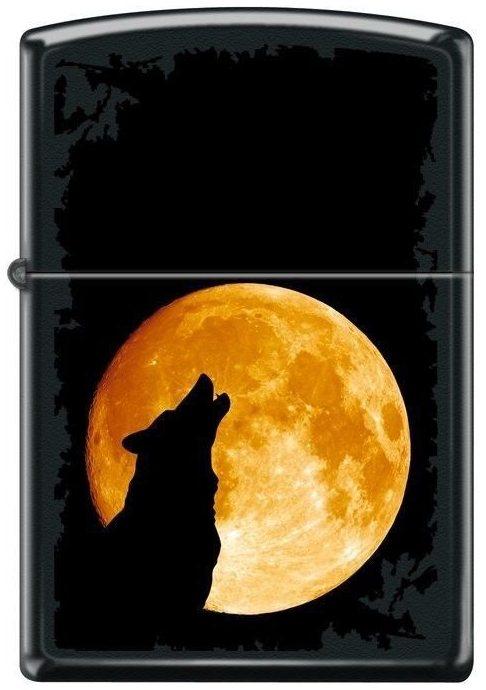 Zapaľovač Zippo Wolf Howling At Moon 6026