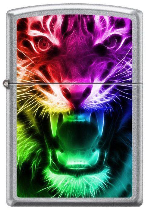 Zapaľovač Zippo Rainbow Tiger 0584