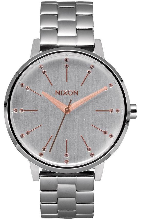NIXON Kensington Silver Light Gold Crystal A099 1519