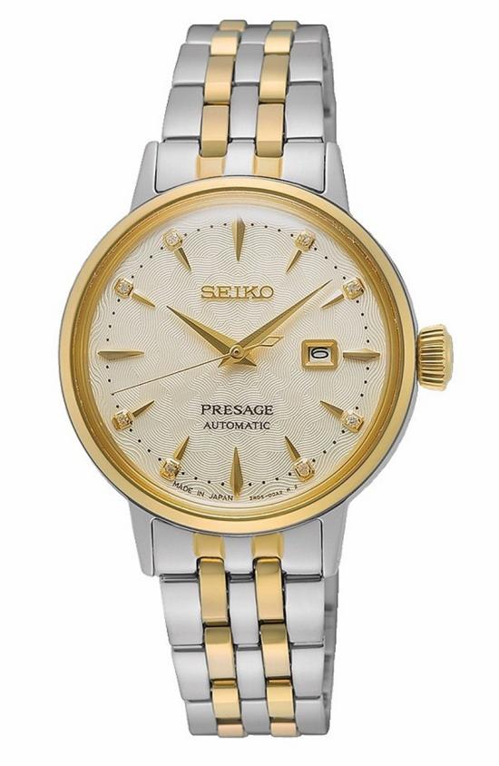 Hodinky Seiko SRE010J1 Presage Cocktail Time White Lady Automatic