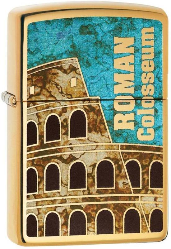 Zapaľovač Zippo 29497 Roman Colosseum Fusion