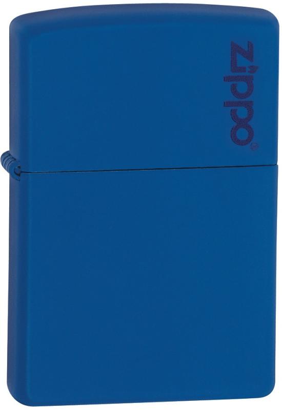 Zapaľovač Zippo Royal Blue Matte Logo Zippo 26095