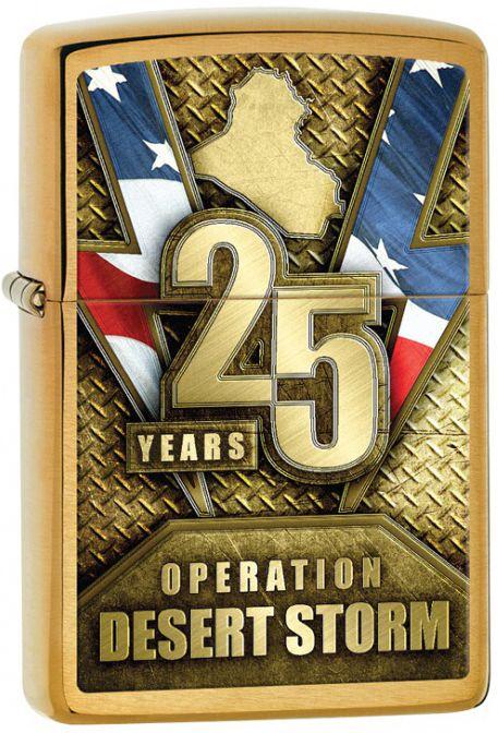 Zapaľovač Zippo 25th Anniversary Desert Storm 29177