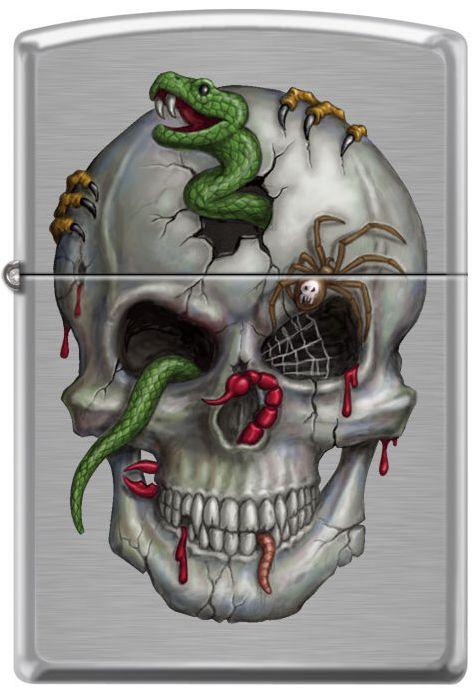 Zapaľovač Zippo Skull 6028