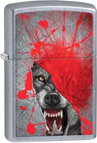 Zapaľovač Zippo Grunge Howling Wolf 29344