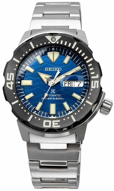 Hodinky Seiko SRPE09K1 Prospex Diver Save The Ocean Monster