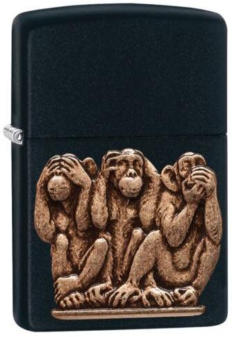 Zapaľovač Zippo Three Monkeys 26017