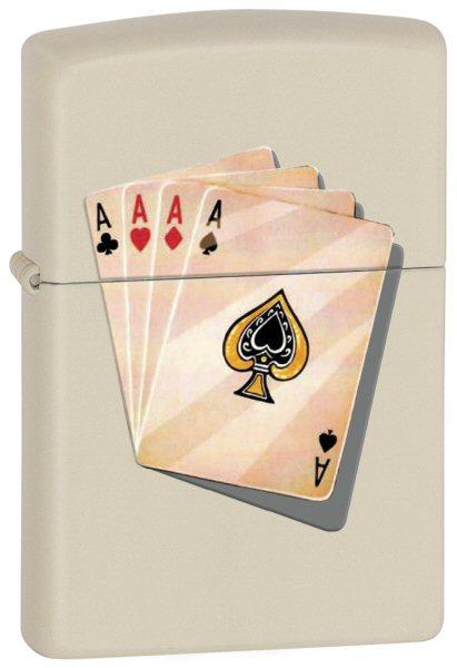 Zapaľovač Zippo Quad Aces 24795