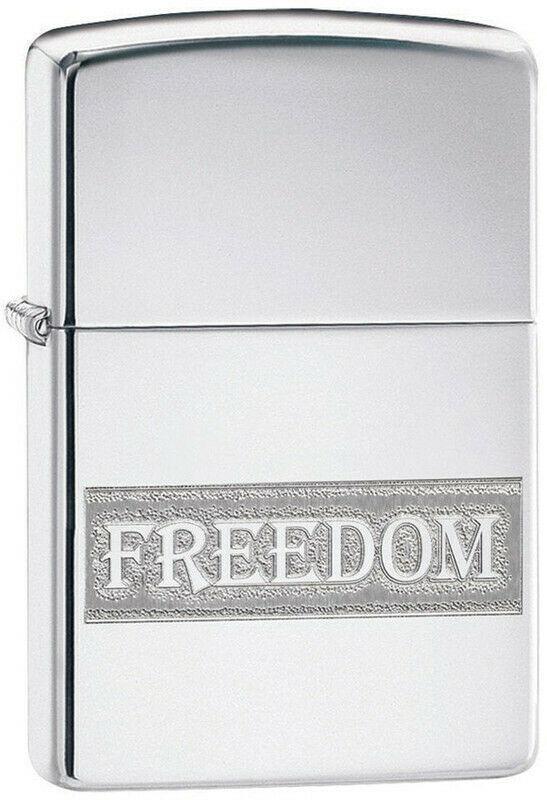 Zapaľovač Zippo Etched Freedom 22087