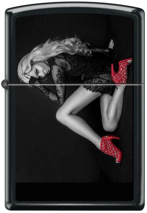 Zapaľovač Zippo Red Shoe Girl 3650