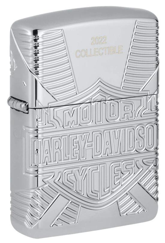 Zapaľovač Zippo Harley Davidson 2022 Collectible Edition Armor 49814