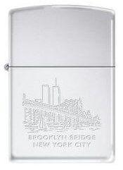 Zapaľovač Zippo Brooklyn Bridge WTC Towers 2274