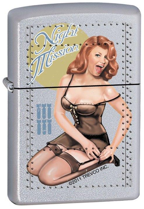 Zapaľovač Zippo Trevco Night Mission - Pinup Girl 7286