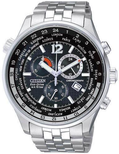 Hodinky Citizen AT0360-50E Chronograph World Time