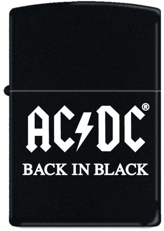 Zapaľovač Zippo AC/DC Back In Black 3257