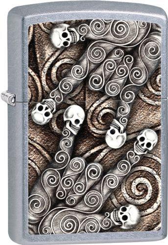 Zapaľovač Zippo Skull Scroll Hand 28869