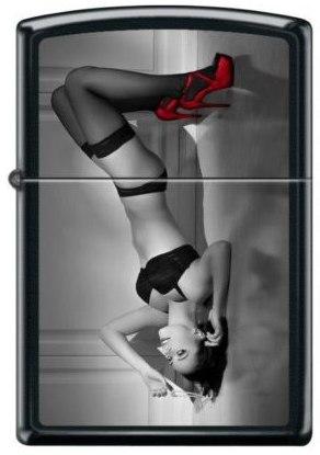 Zapaľovač Zippo Red Shoe Girl 8145
