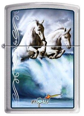 Zapaľovač Zippo Mazzi - Horses Waves 7388