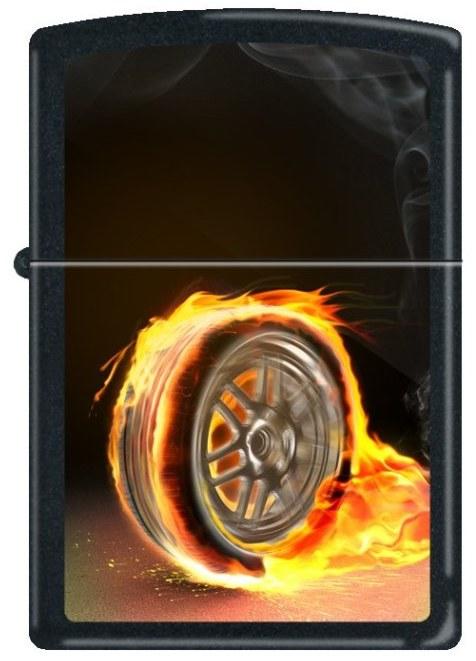 Zapaľovač Zippo Burning Wheel 0220