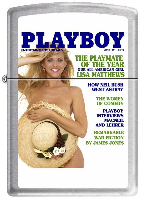 Zapaľovač Zippo Playboy Cover 1991 June 0715