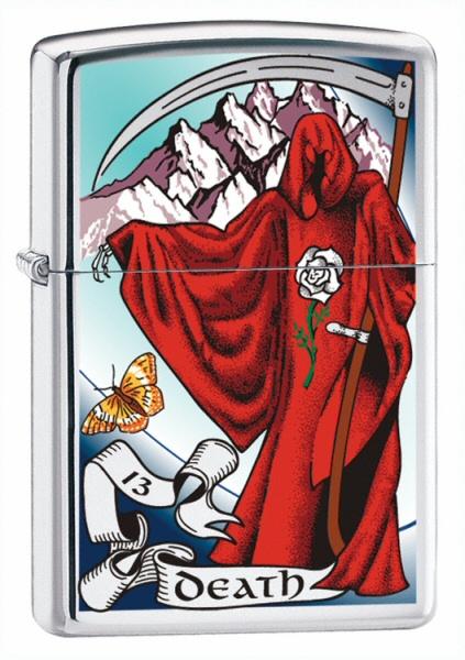 Zapaľovač Zippo Tarot Death Card 24328
