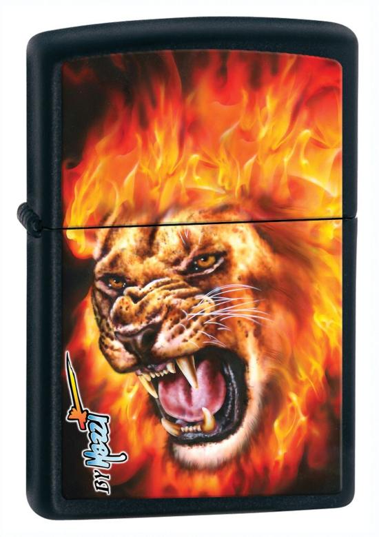 Zapaľovač Zippo Mazzi - Flame Lion 26351