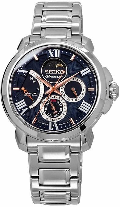 Hodinky Seiko SRX017P1 Premier Kinetic Moonphase