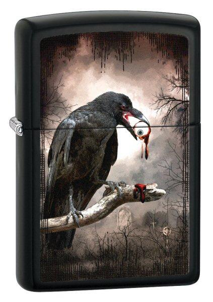 Zapaľovač Zippo Goth - Raven Eyeball 26392