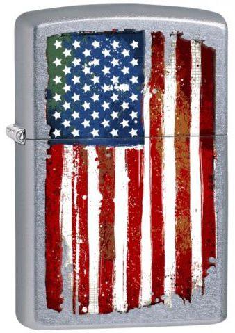 Zapaľovač Zippo Grunge American Flag 3677
