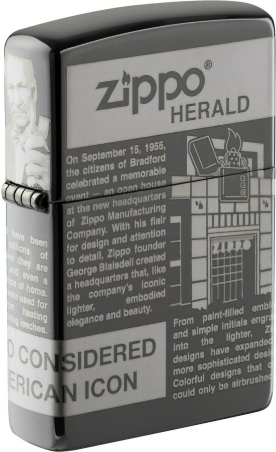 Zapaľovač Zippo Newsprint Design 49049