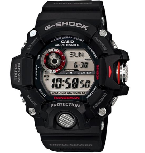 Hodinky Casio G-Shock GW-9400-1 Rangeman Radio Controlled