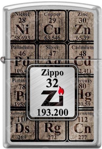 Zapaľovač Zippo Table Of Elements 7838