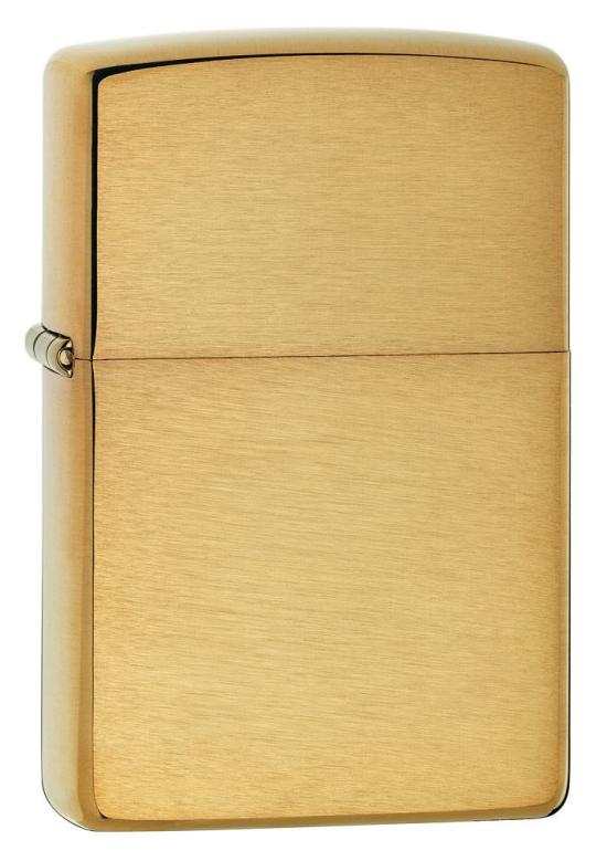 Zapaľovač Zippo Brushed Brass Armor 23061
