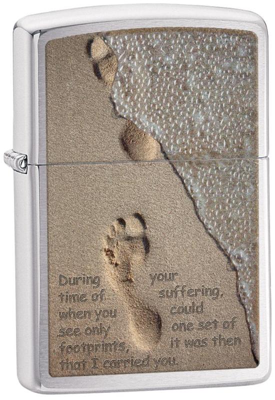 Zapaľovač Zippo Footprint in Sand 21618