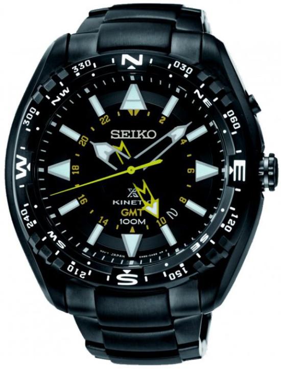 Hodinky Seiko SUN047P1 Prospex Kinetic GMT
