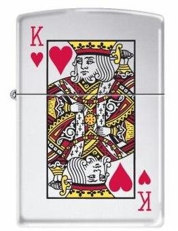 Zapaľovač Zippo King of Hearts 7555