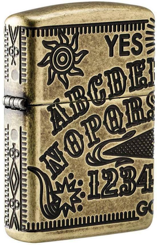 Zapaľovač Zippo Ouija Board Desing 49001