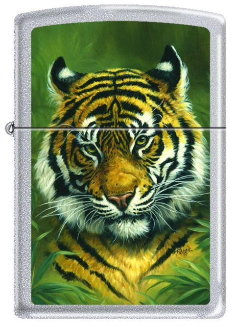 Zapaľovač Zippo Linda Picken - Tiger Head 0795