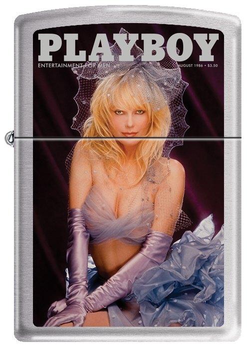 Zapaľovač Zippo Playboy Cover 1986 August 1194