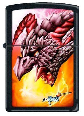 Zapaľovač Zippo Mazzi - Dragon and Flames 7948