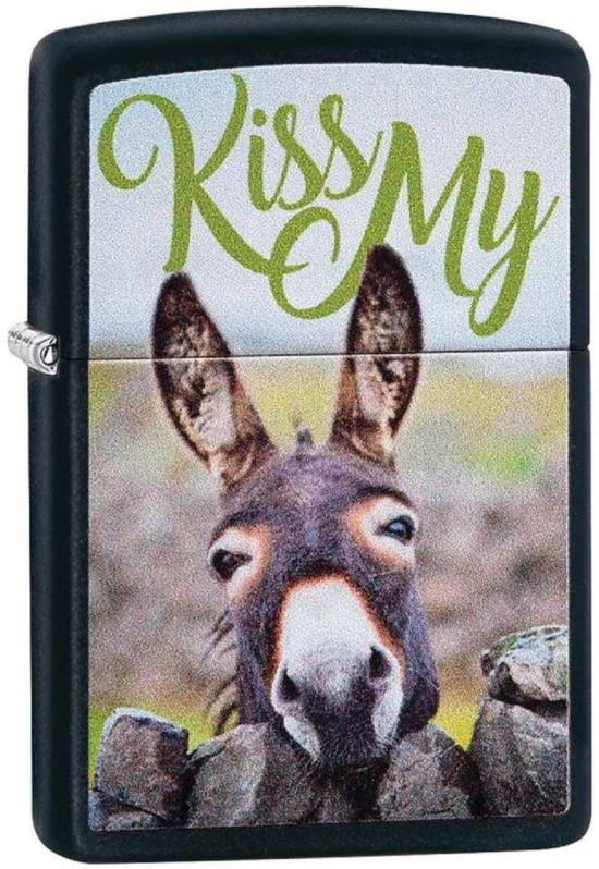 Zapaľovač Zippo Kiss My Donkey 29868