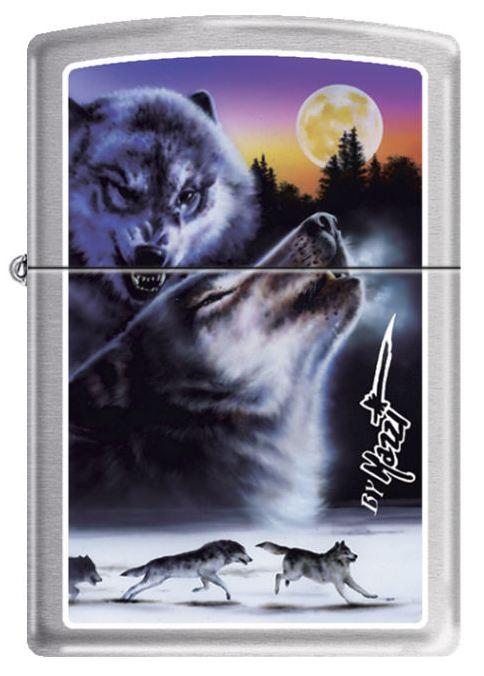 Zapaľovač Zippo Mazzi - Untamed Wolves 1932
