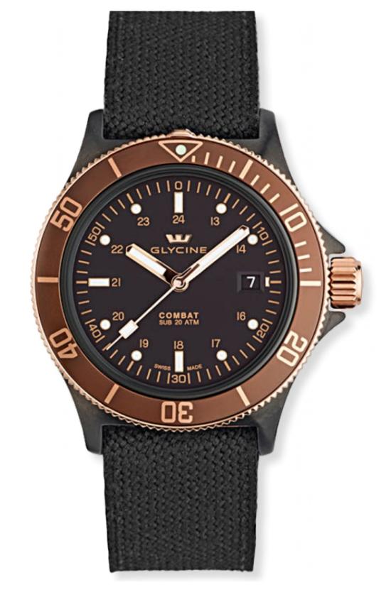 Glycine Combat SUB Automatic Golden Eye 3863.399C6