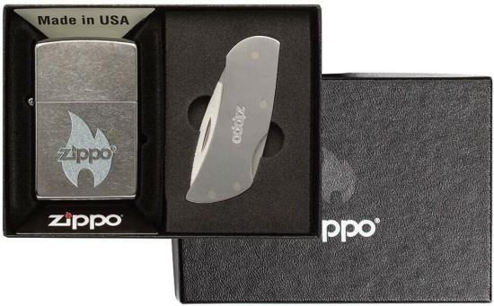 Zapaľovač Zippo And Knife Combo 49067