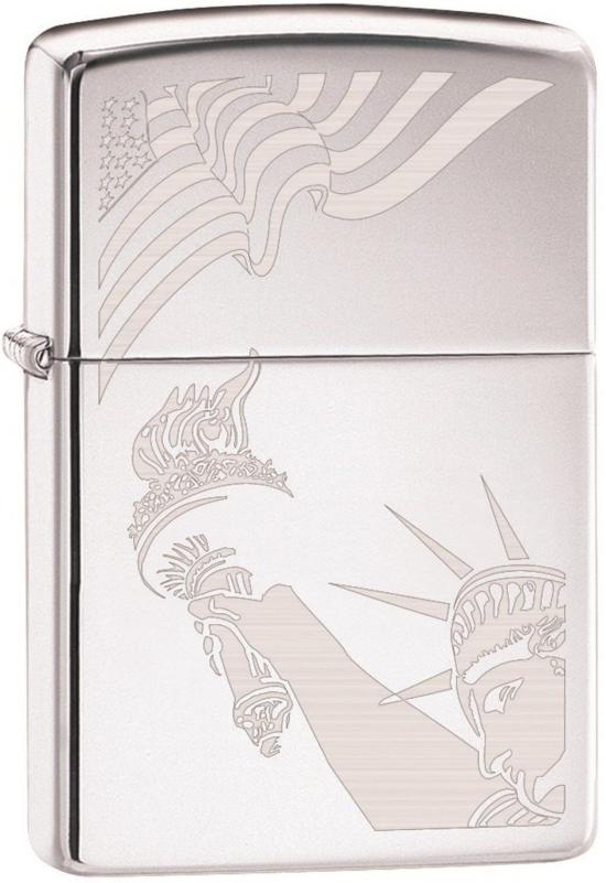 Zapaľovač Zippo USA Flag and Statue of Liberty 2265