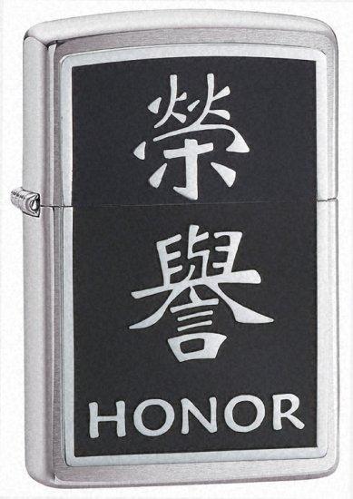 Zapaľovač Zippo Chinese Symbol Honor Emblem 21403