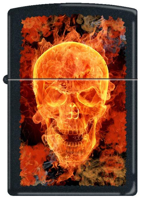 Zapaľovač Zippo Fire Skull 5569