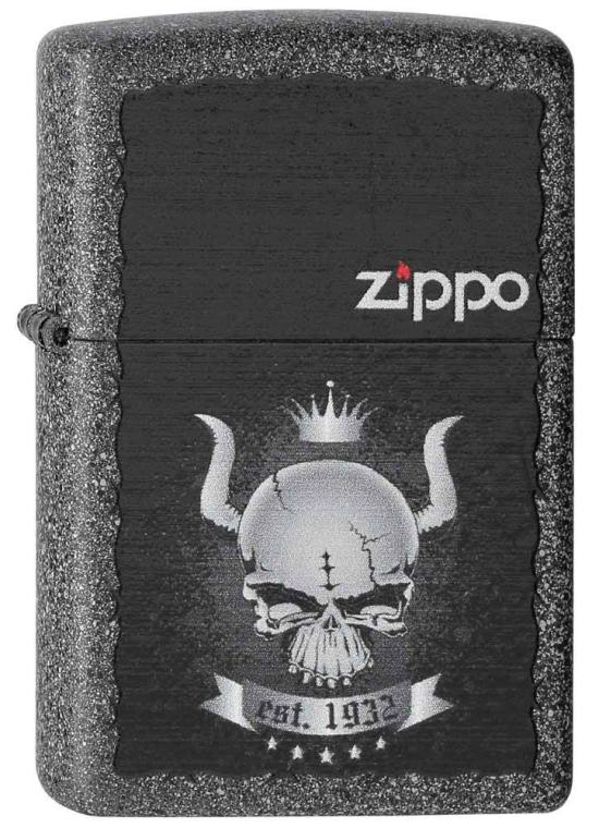 Zapaľovač Zippo Skull Crown 28660